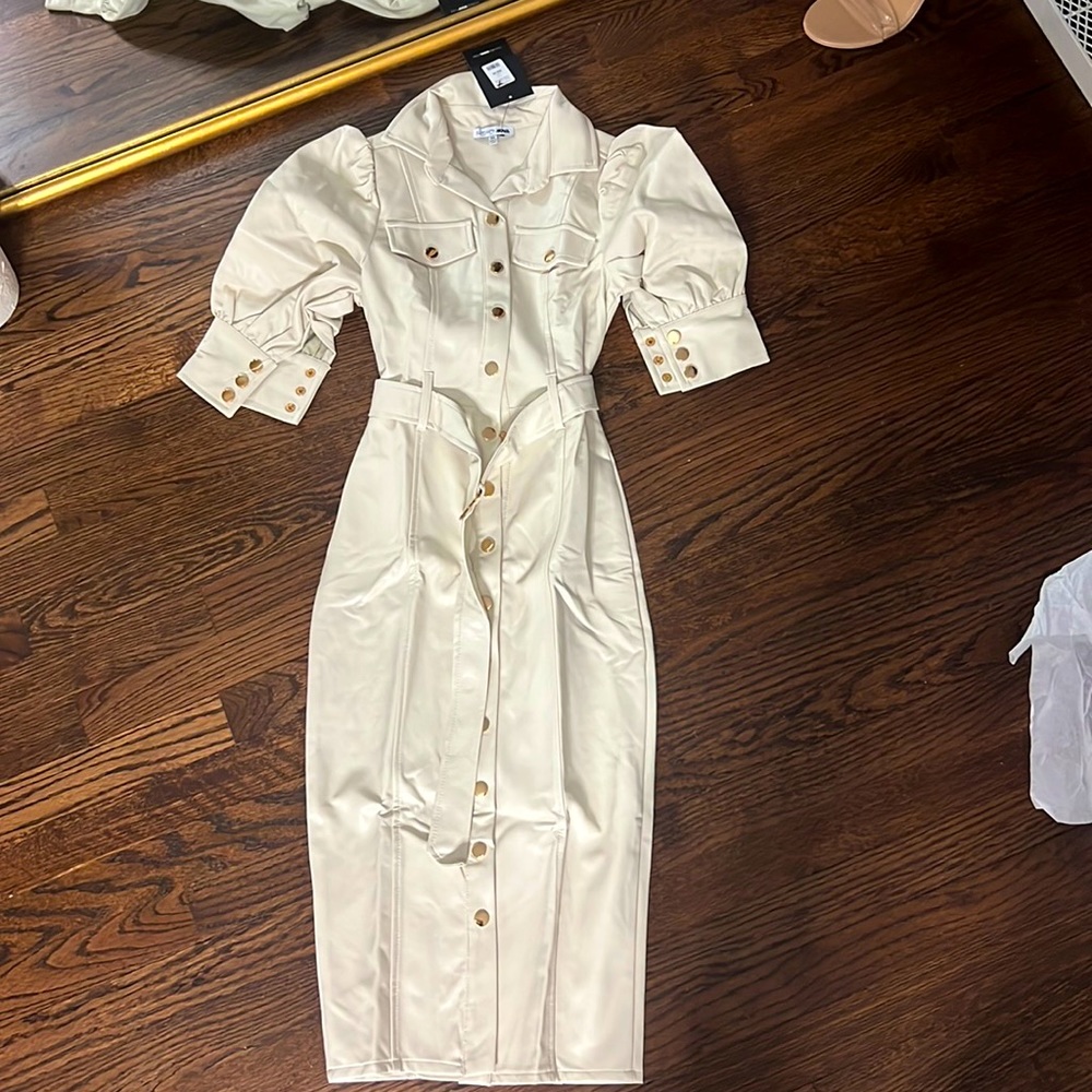 Fashionnova pleather dress